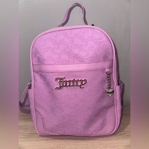 NWT Juicy Couture Fondant Pink Heartless Backpack